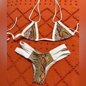 Montce Swim Snake Print Bikini